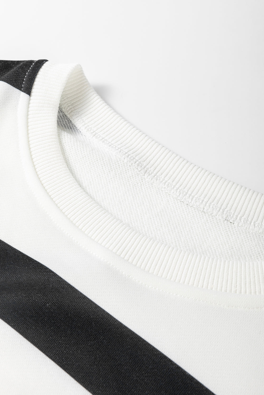 Beatrice, Striped Drop Shoulder Pullover and Joggers Set