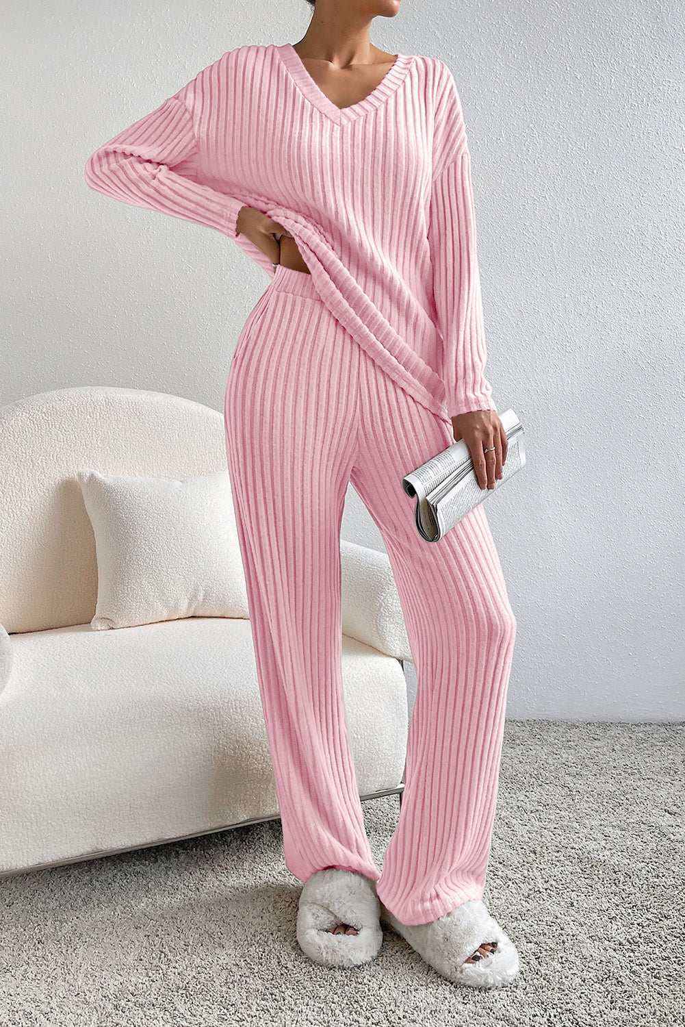 Alicia, Top & Pants Loungewear Set