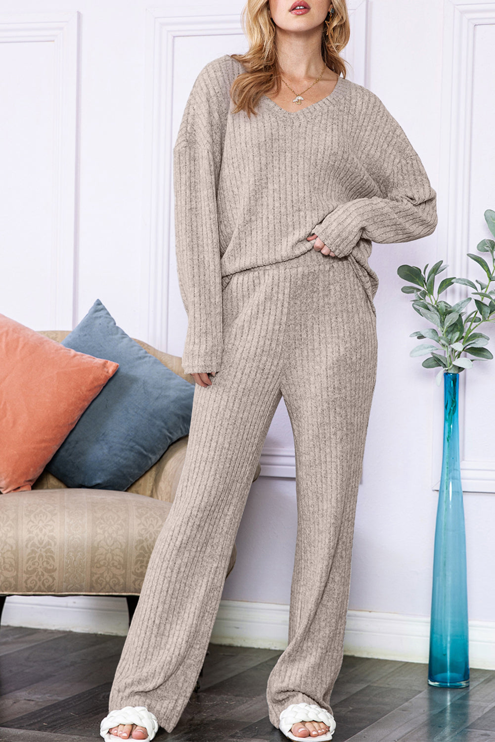 Alicia, Top & Pants Loungewear Set