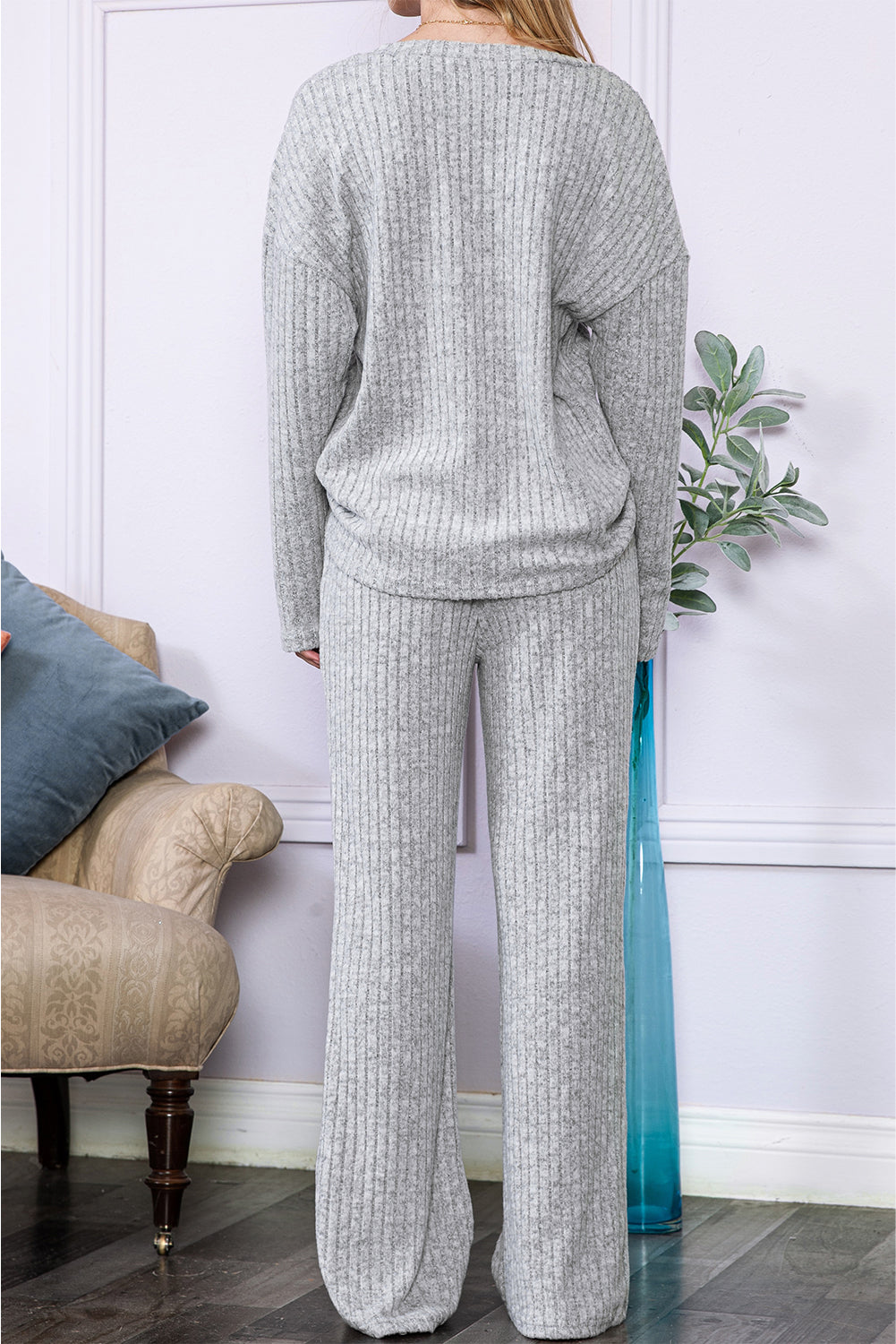 Alicia, Top & Pants Loungewear Set