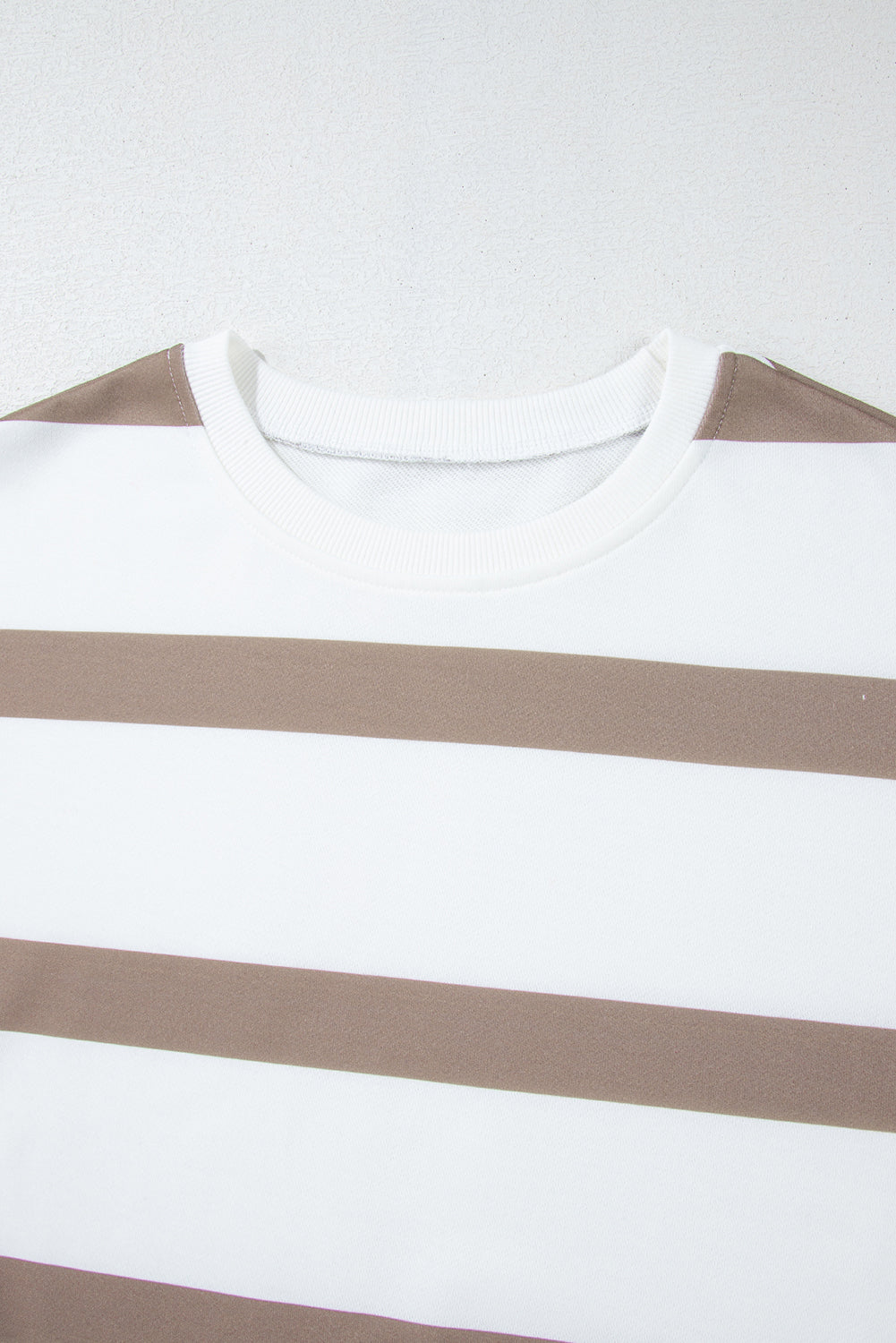 Beatrice, Striped Drop Shoulder Pullover and Joggers Set