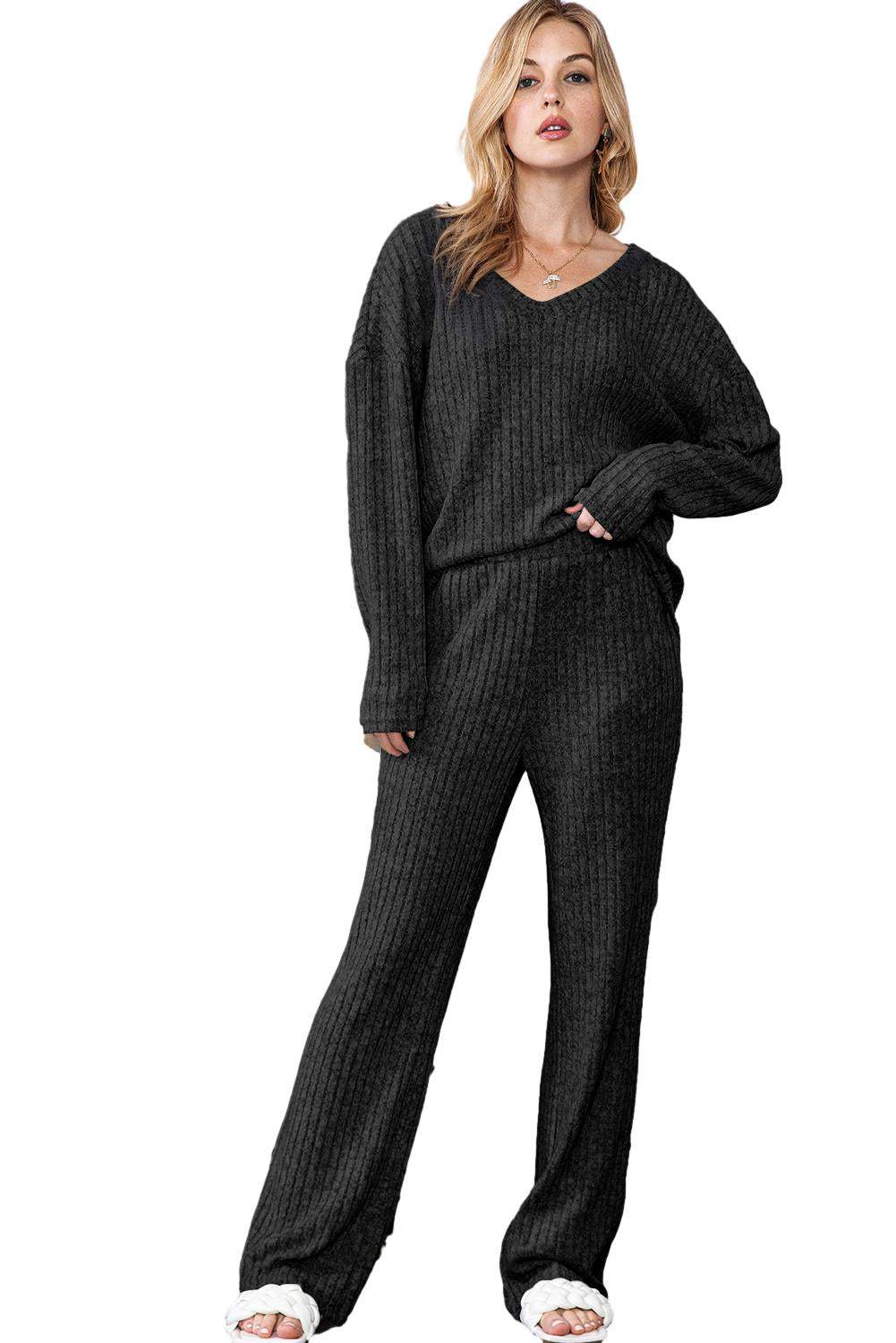 Alicia, Top & Pants Loungewear Set