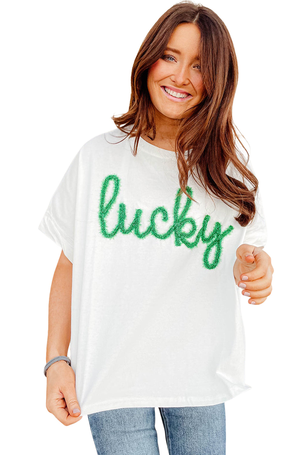 Lucky St Patrick Graphic Tee