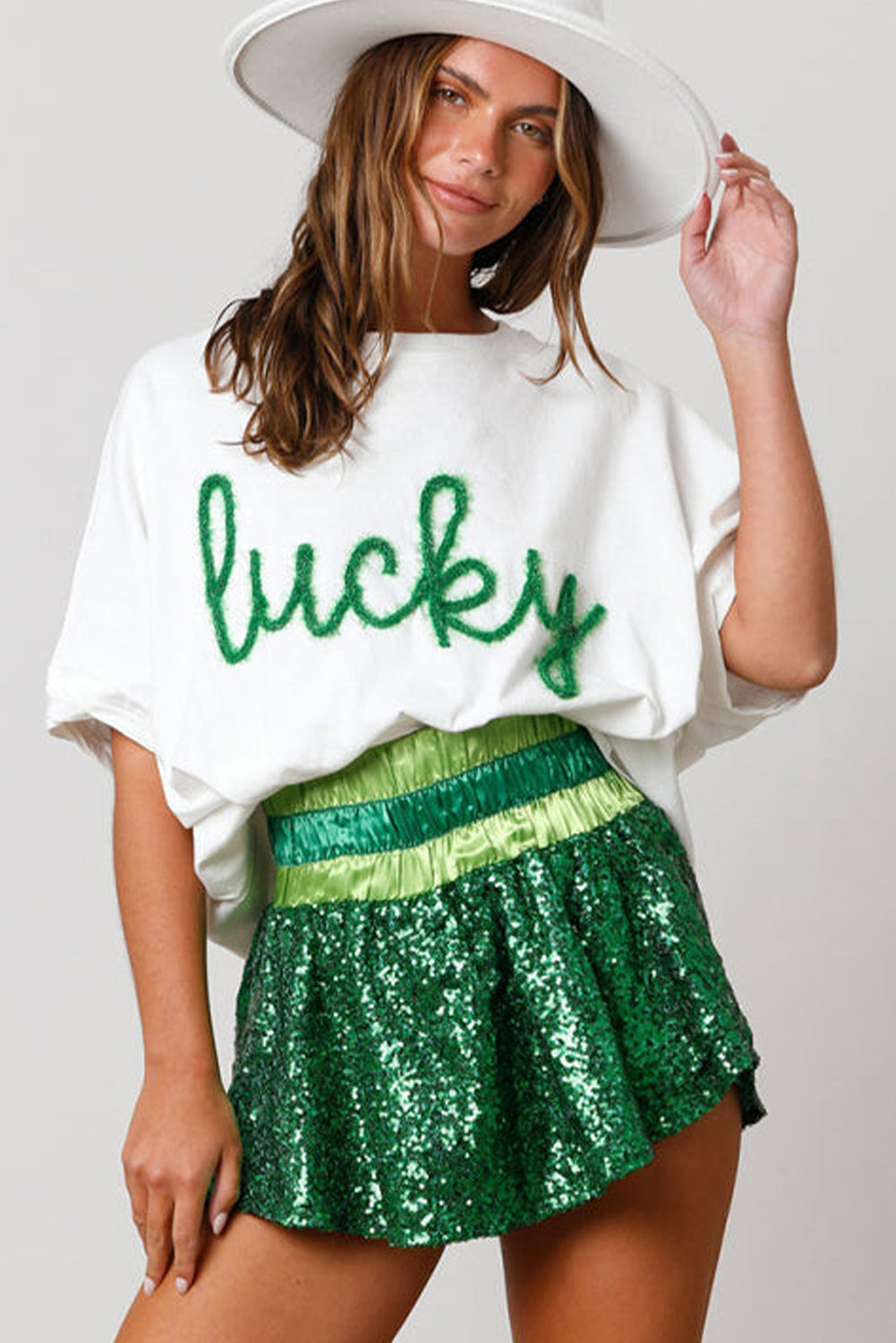 Lucky St Patrick Graphic Tee