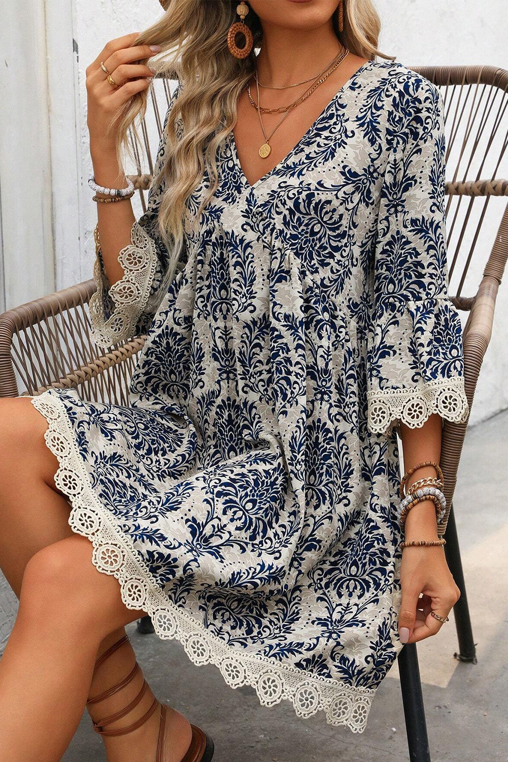 Sutton, Sleeve Mini Dress