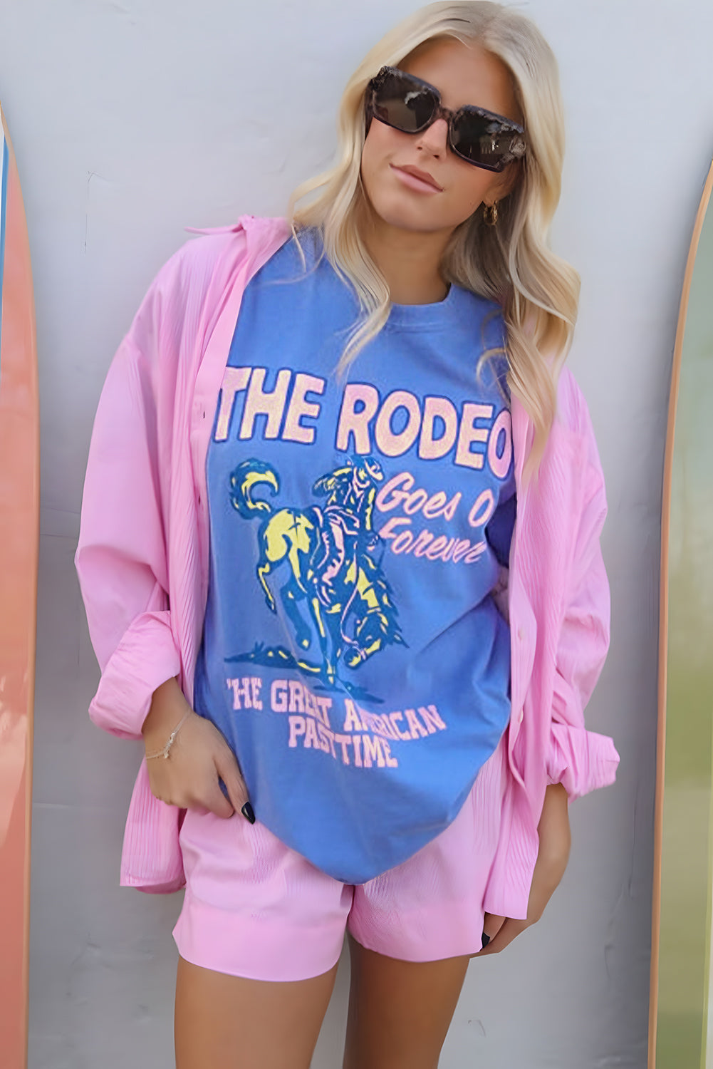 Rodeo Letter Graphic Tee