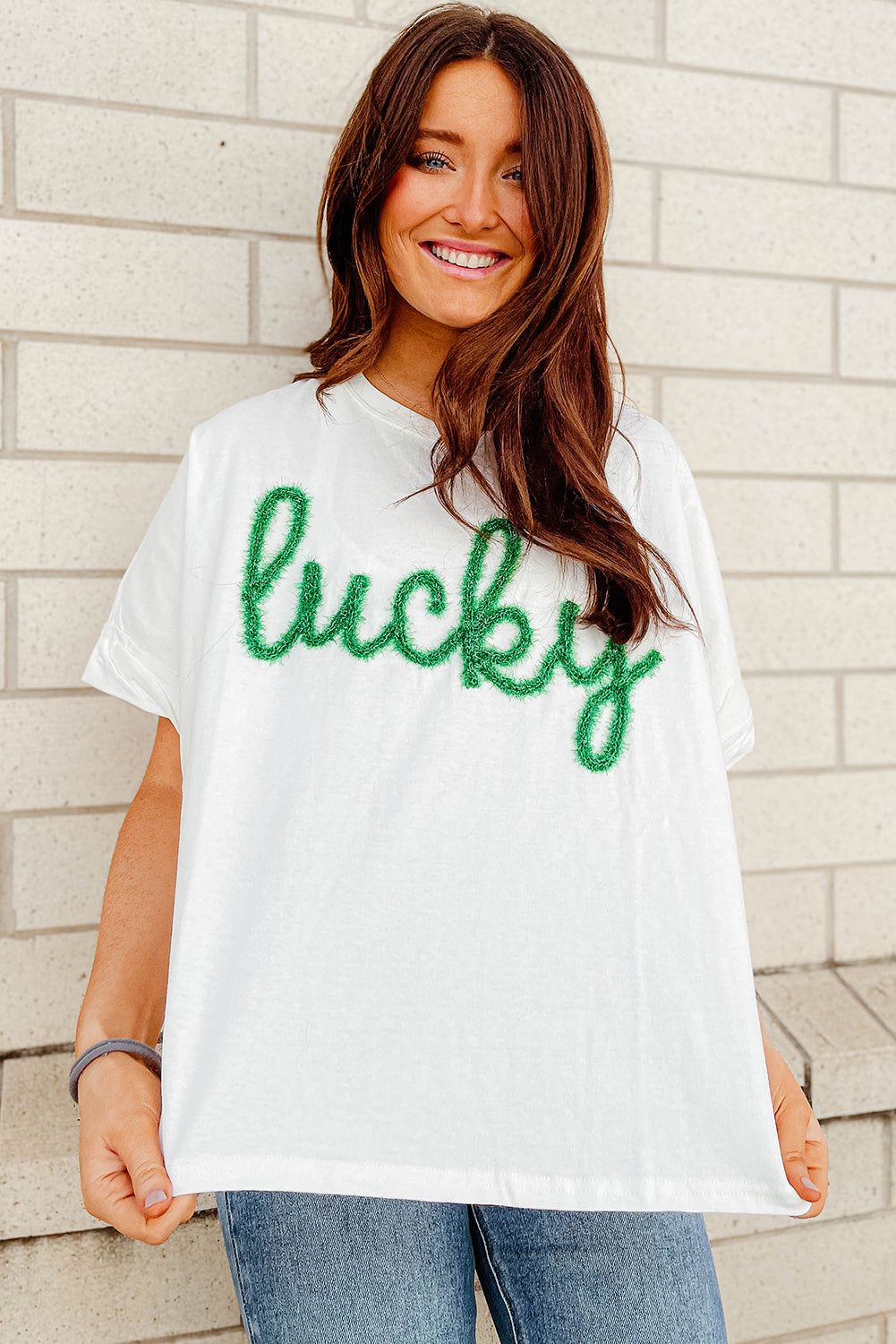 Lucky St Patrick Graphic Tee