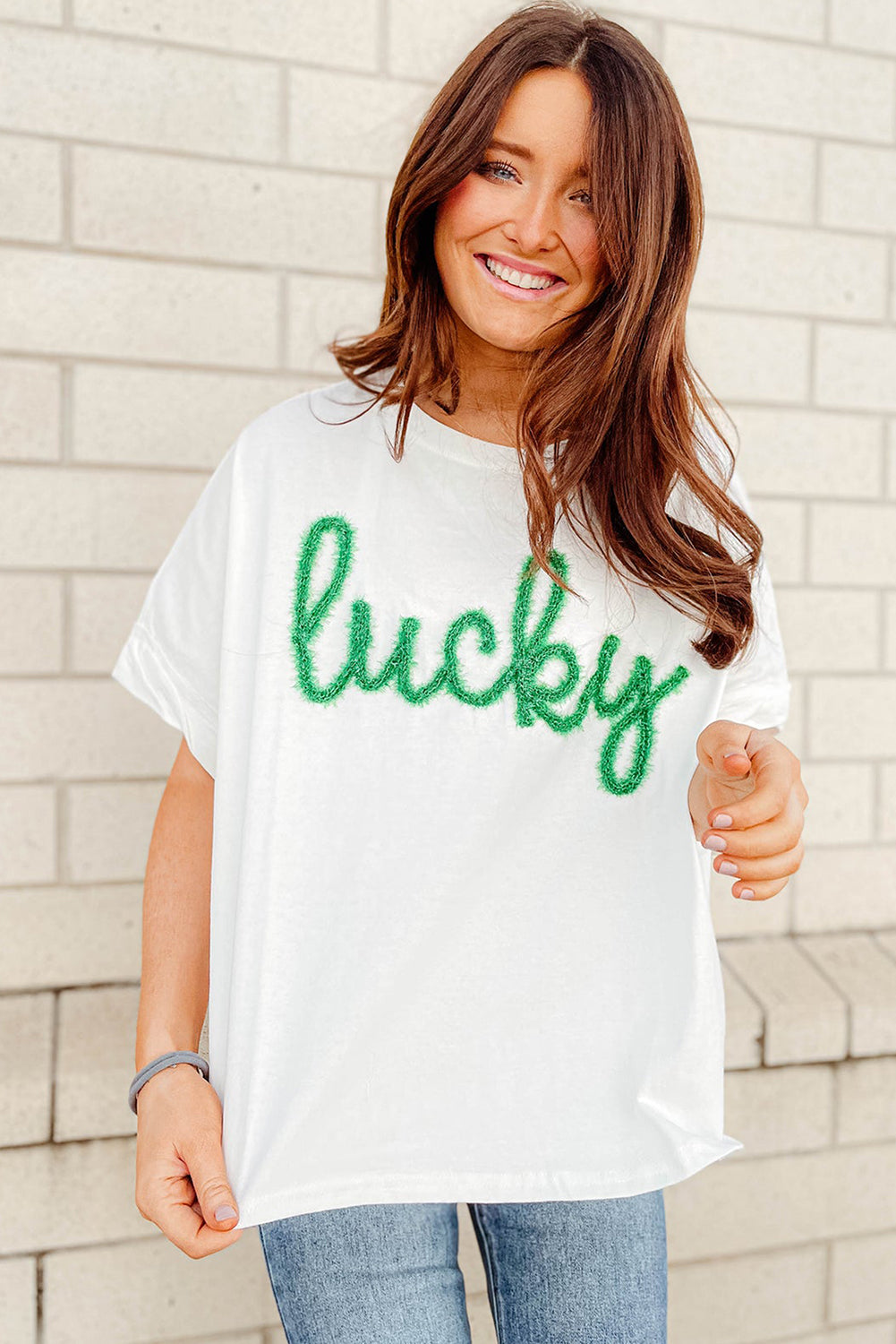 Lucky St Patrick Graphic Tee