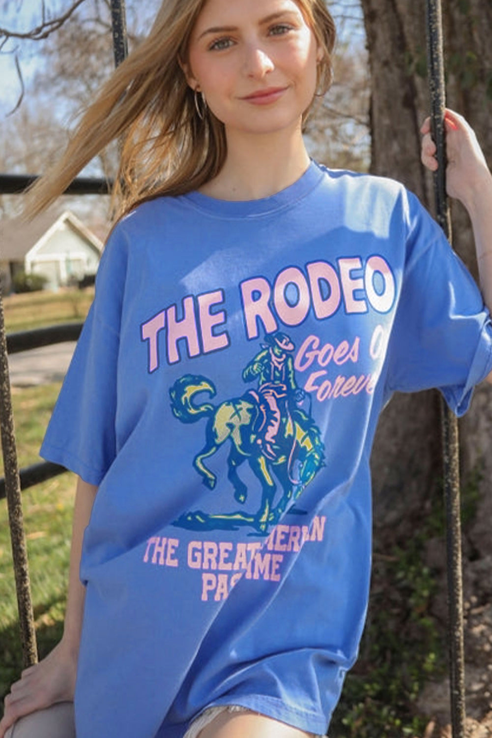 Rodeo Letter Graphic Tee